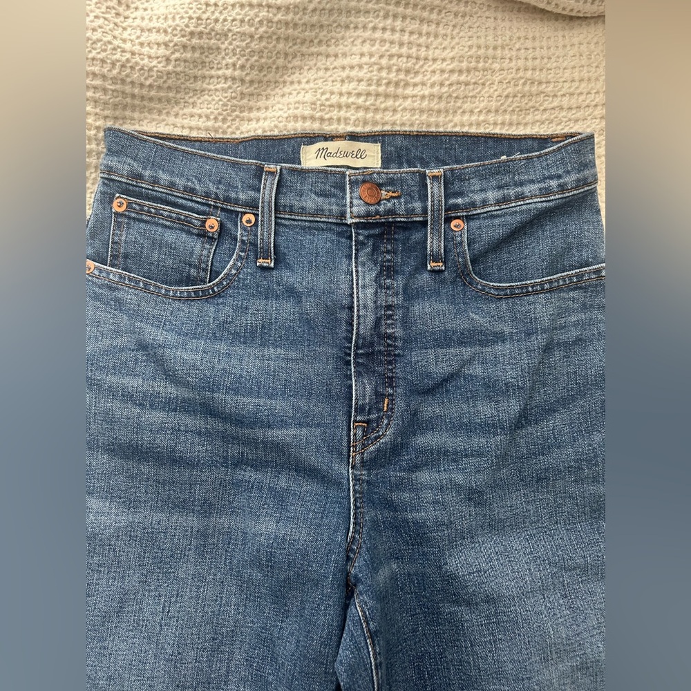 Madewell Women’s Slim Wide Leg Crop Jean